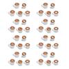 40Pcs Mini Resin Coffee Cups Statues Vivid Appearance Micro Landscape Ornament DIY Crafts Lightweight Dollhouse Decor