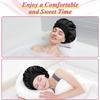Elastic Women's Bonnet Silk Satin Hat Fashion Hair Bonnet  Hair Care