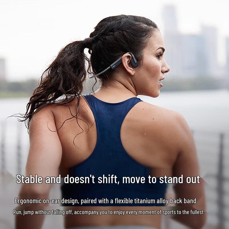 Shokz OpenMove S661 Wireless Bone Conduction Sports Headphones