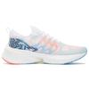 Кроссовки женские Li Ning Fei Dian Discovery One Piece Woven Low Top Running Shoes White Blue ARMS008-1