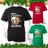 Happy Christmas Holidays Tshirt Funny Gingerbread Xmas Winter Festive Tee Top