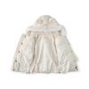 Корейская детская куртка Minkmui Baby Down Jacket осень-зима 2024 - кремовый