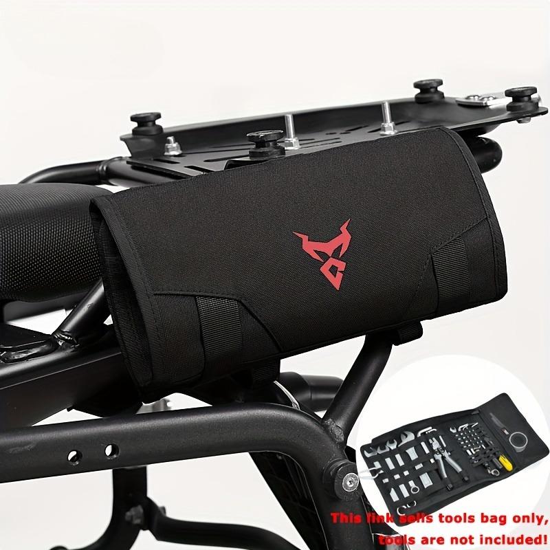 Для MC-0130 MOTOCENTRIC Сумка для инструментов мотоциклиста - Прочный нейлон, Регулируемый ремень, Многосекционное хранение для инструментов и аксессуаров