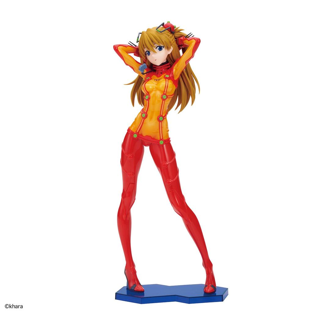 Пластиковая модель Figurerise Lab Shikinami Asuka Langley с цветовой кодировкой