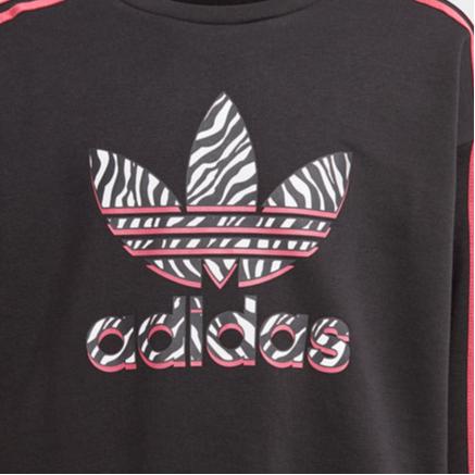 adidas Свитшот Originals Коллекция Trefoil Розовый Подростки GN2239