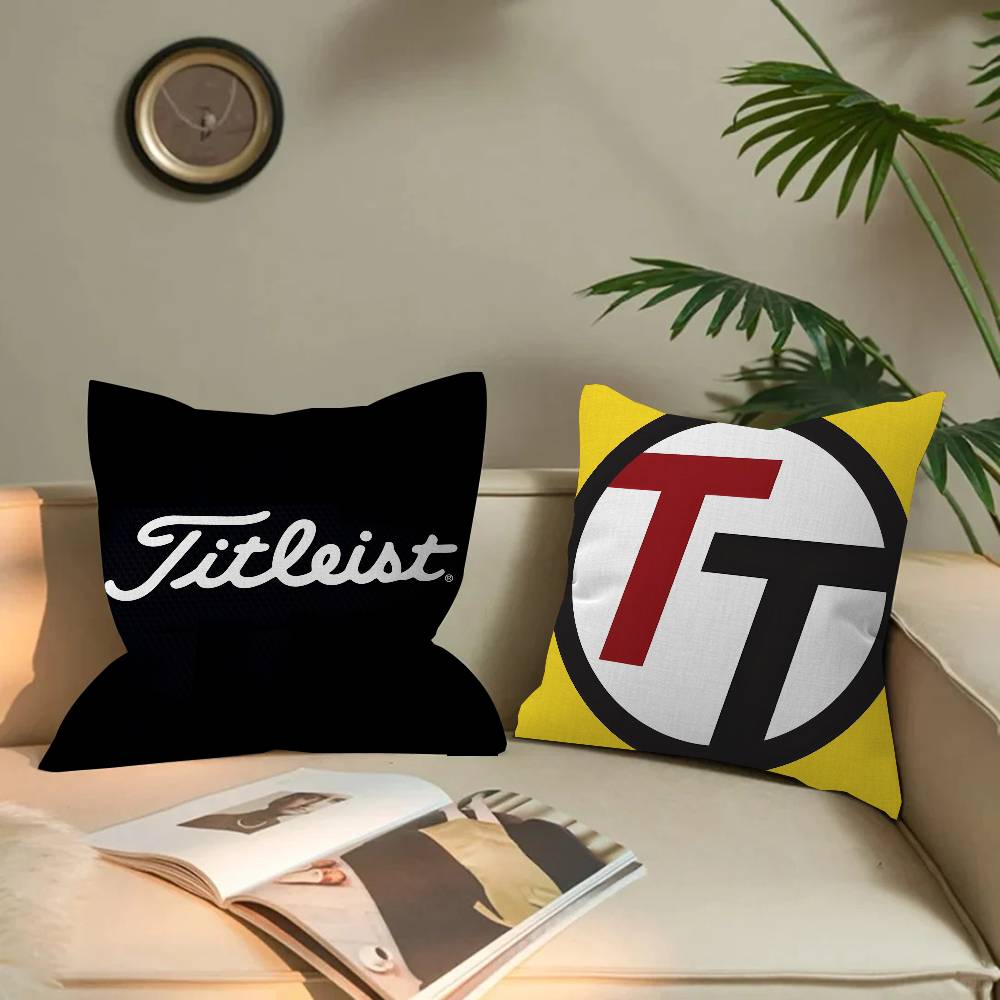Titleist WALLPATER LOGO Декоративная Подушка для Эстетики Комнаты Наволочка Домашний Декор Спальня Диван-Кровать Диванная Подушка Чехол x
