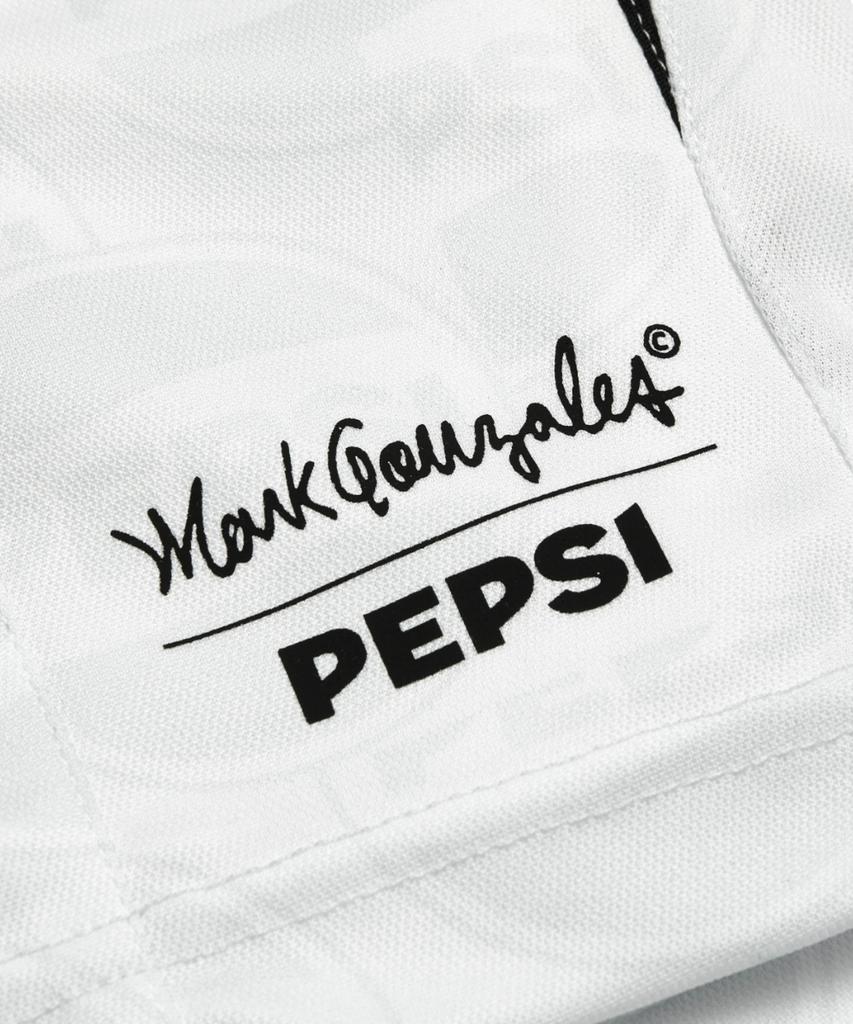 MARK GONZALES X Pepsi Games Uniform Jersey Shorts - White