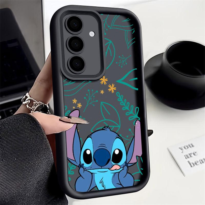 Чехол Stitch Anime S26 Ultra для Samsung Galaxy S26 S25 S24 S22 S23 Ultra S21 Plus S20 S25 FE Защита камеры Мягкий чехол
