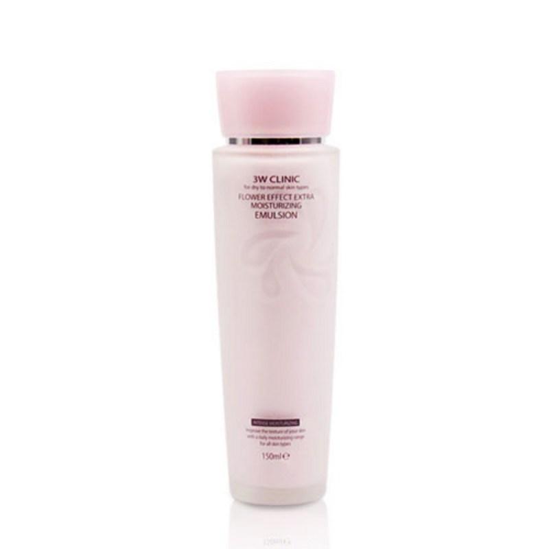 3WCLINIC Flower Effect Ultra-Moisturizing Emulsion, 150ml, 1 pcs