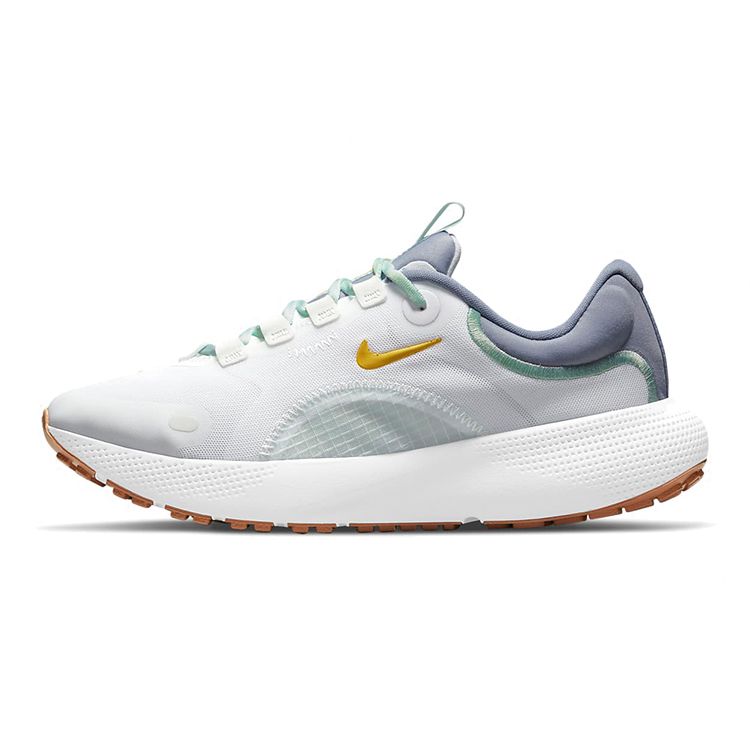 Nike React Escape RN White Glacier Grey Women Sneakers Barely-Green Dark-Smoke-Grey CV3817-104