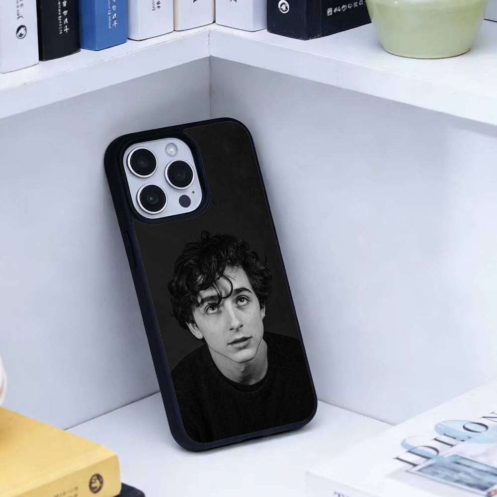 T-Timothee Chalamet  Phone Case For iPhone 14,16,15,13,17,12,Plus,Pro,Max Magnetic For Magsafe Frosted Cover