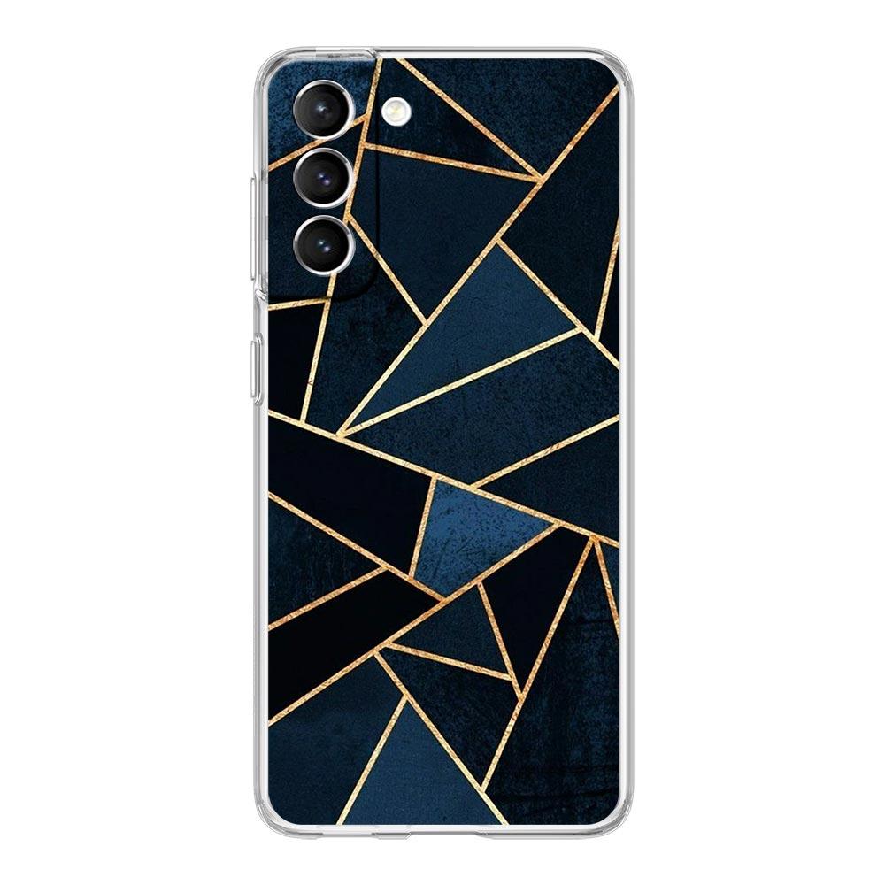 Мраморный геометрический чехол для телефона Samsung Galaxy S22 S21 S20 FE Ultra 5G S10 S10E S9 S8 Plus Note 10 20 мягкий прозрачный силиконовый чехол