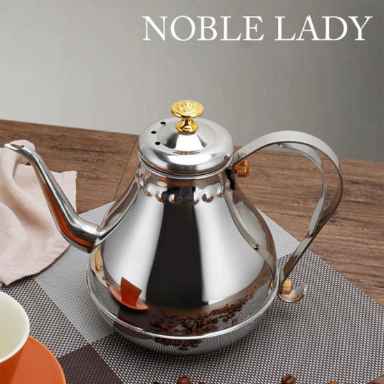 Чайник для кофе, чая из нержавеющей стали, ситечко для заливки чайника, фильтрующий горшок