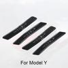 4 шт. для Tesla Model Y Model 3 двери автомобиля противоударные полосы ABS краска кузова антицарапины наклейки модификация аксессуары