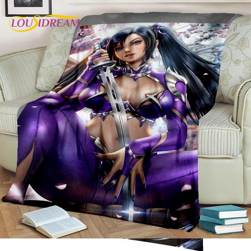Аниме игровой персонаж, сексуальное кружевное одеяло для девочек, милое мультяшное одеяло, мягкое одеяло для дома, спальни, кровати, дивана, покрывало для пикника, детское одеяло