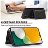 For Samsung Galaxy S25+/S24+ Phone Case Tri-Fold Wallet Kickstand PU Leather+TPU Back Cover