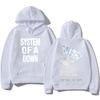 Rock Band System of A Down Hoodie System of A Down Tour 2026 Sweatshirt Men Alternative Metal Music Streetwear Unisex Gothic Top