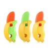 Креативный 3D-принт Гравитационный Мини-резак для бананов Фиджет-игрушка для подростков и взрослых Цветной пластиковый резак для кончиков пальцев Игрушка для снятия стресса и декомпрессии