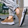 Men's Shoes Running Shoes 2025 Summer New Fashion Korean Version Breathable Tide Shoes Flying Woven Casual Shoes Men's Sports Shoes