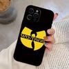 Wu-Tang Wu T-Tang C-Clan Ультра Чехол Для Телефона Для iPhone 17,16,15,14,13,12,11 Plus,Pro Max,XS,Мягкий Силиконовый Черный Чехол