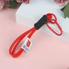 Bottle Opener Keychain Heavy Duty Nylon Braided Lanyard Keychain Portable Lightweight Outdoor Camping Hiking Key Ring Holder
