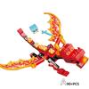 New Game Block World Model Flying Dragon Building Blocks Action Figure Assembled With Doll Model  Brick Birthday Gifts
