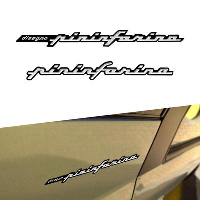 Автомобильный Стайлинг Pininfarina Disegno Автомобильный Крыло Дверь Багажник Наклейка Эмблема Значок Наклейка для TIBURON
