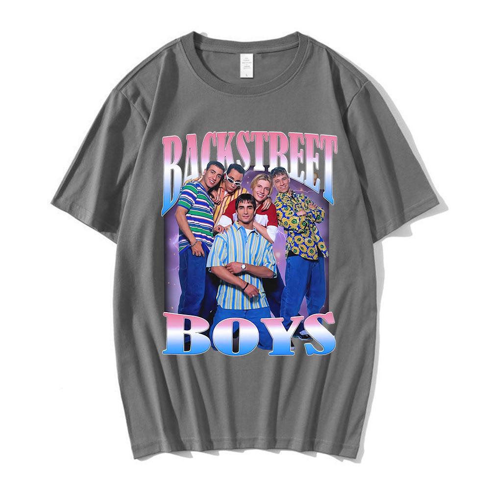 Backstreet Boys Graphic Print TShirt s Vintage Boy Band T Shirt Unisexs Womens Hip Hop Gothic Oversized TShirts Streetwear
