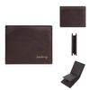 Baellerry Men's Anti-Theft RFID Short Wallet: High-End Card Holder & Coin Purse