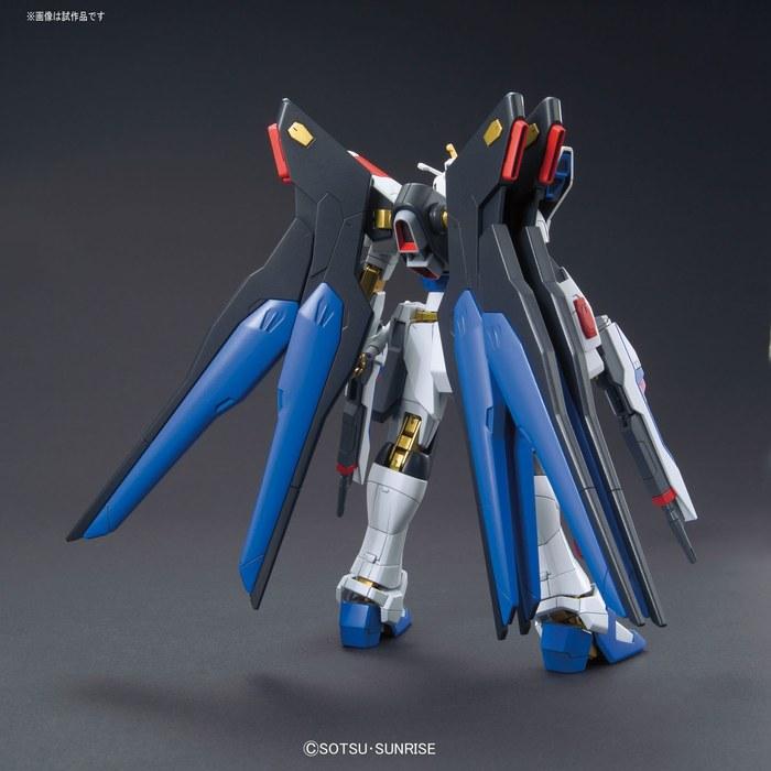 HGCE 201 Mobile Suit Gundam SEED DESTINY Strike Freedom Gundam 1/144 Scale Color-Coded Plastic Model Kit, Blue