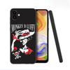 Anime One Piece Luffy Black Silicone Phone Case For Samsung Galaxy A01 A03 Core A04 E A02 A05 A10 A20 A21 A30 A50 S A6 A8 + A7