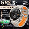 Новые смарт-часы T-Rex 3 для мужчин со встроенным GPS, батарея 540 мАч, водонепроницаемость 3 АТМ, компас, барометр, альтиметр, спортивные смарт-часы для мужчин