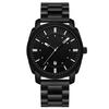 Men Watch Stainless Steel Business Style Waterproof Leisure Quartz Wristwatch
