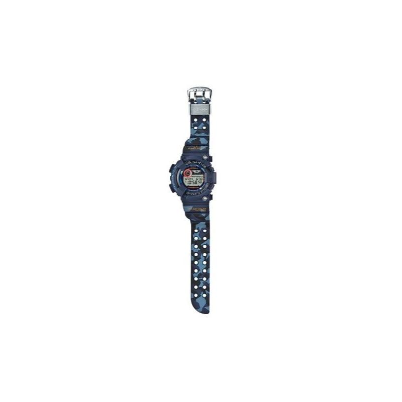 Casio Серия G-SHOCK серия с камуфляжной тематикой Frogman FROGMAN солнечная фазы прилива и луны ЖК-дисплей спортивный дайвинг кварцевый механизм ремешок из смолы GF-8250CM-2