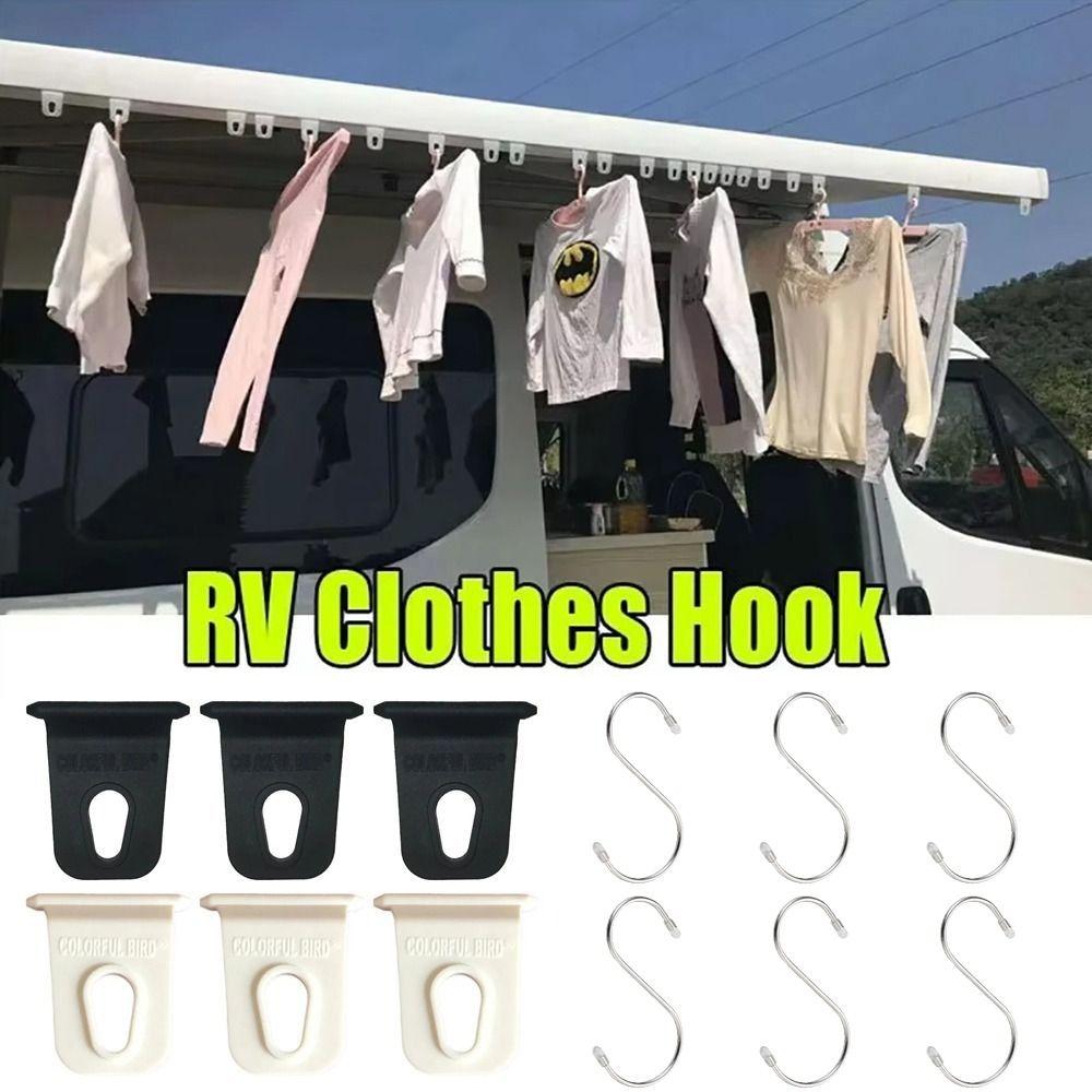 Прочный материал Крюк для маркизы автодома Складная конструкция Крюк для маркизы для кемпинга Тент для грузовика