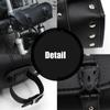 Motorcycle Tools Bag Retro Barrel Shape Motorcycle Front Bag Black Waterproof Saddlebags Motorcycle