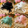 Cute Spider Plush Toy Doll For Kids Halloween Prank Prop Stuffed Animal Companion