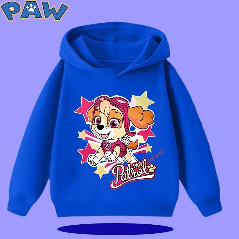 PAW Patrol 2026 New Kids Hooded Sweatshirt for Boys, Girls' Casual Shirt with Cartoon Print