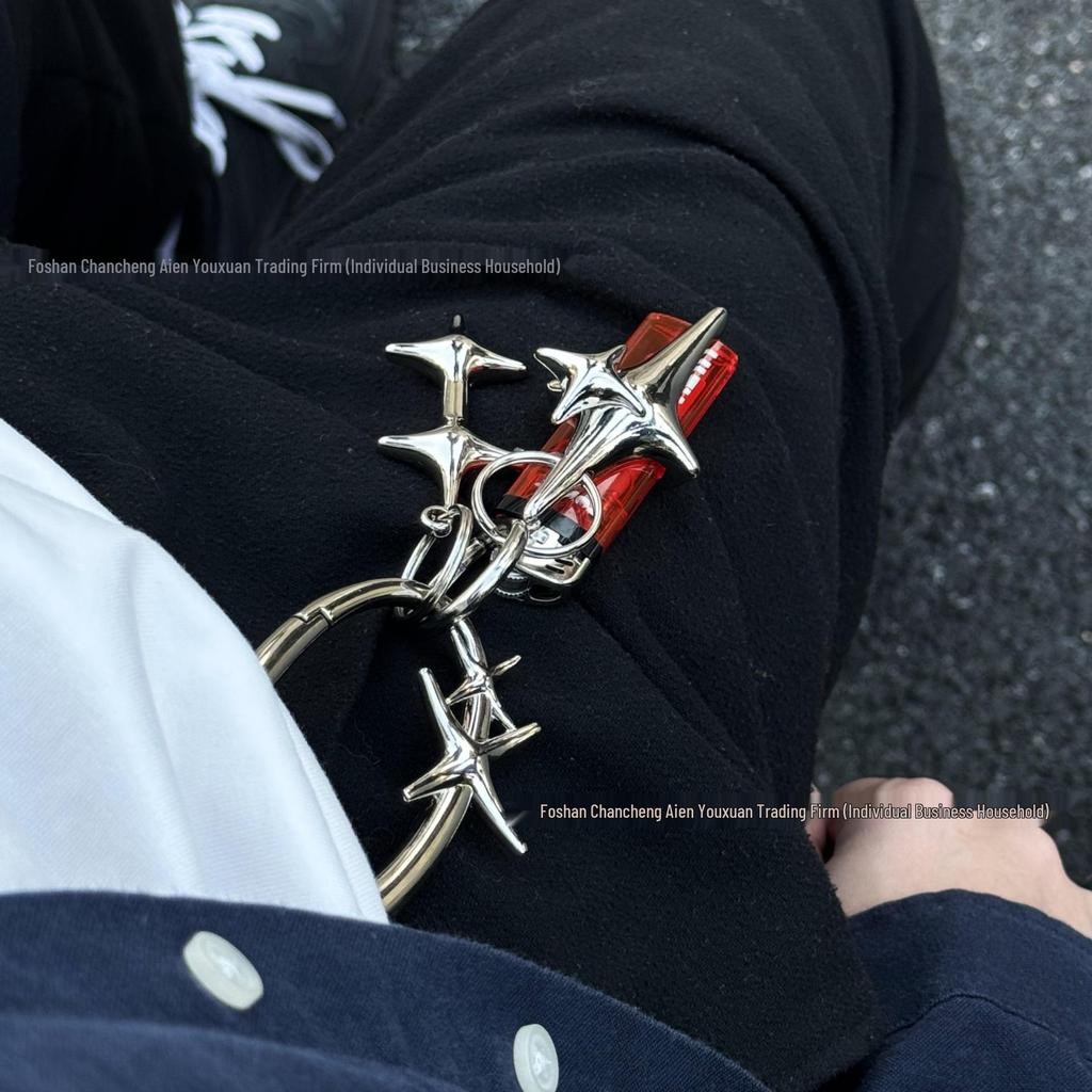 Зажигалка Ainsworth Starlight, чехол, брелок с открывалкой для бутылок и украшением