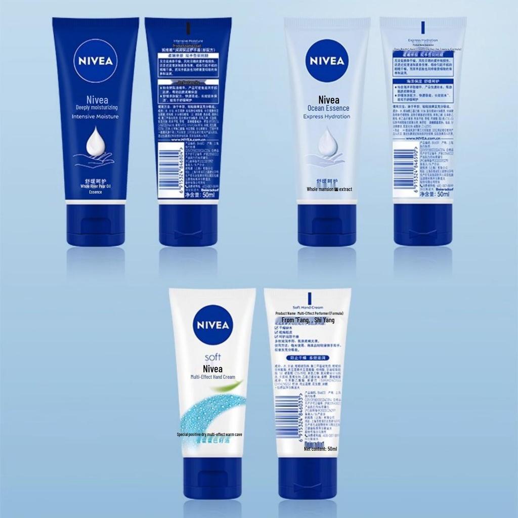 Nivea Зимний крем для рук: Многоэффектный увлажняющий уход для предотвращения сухости.