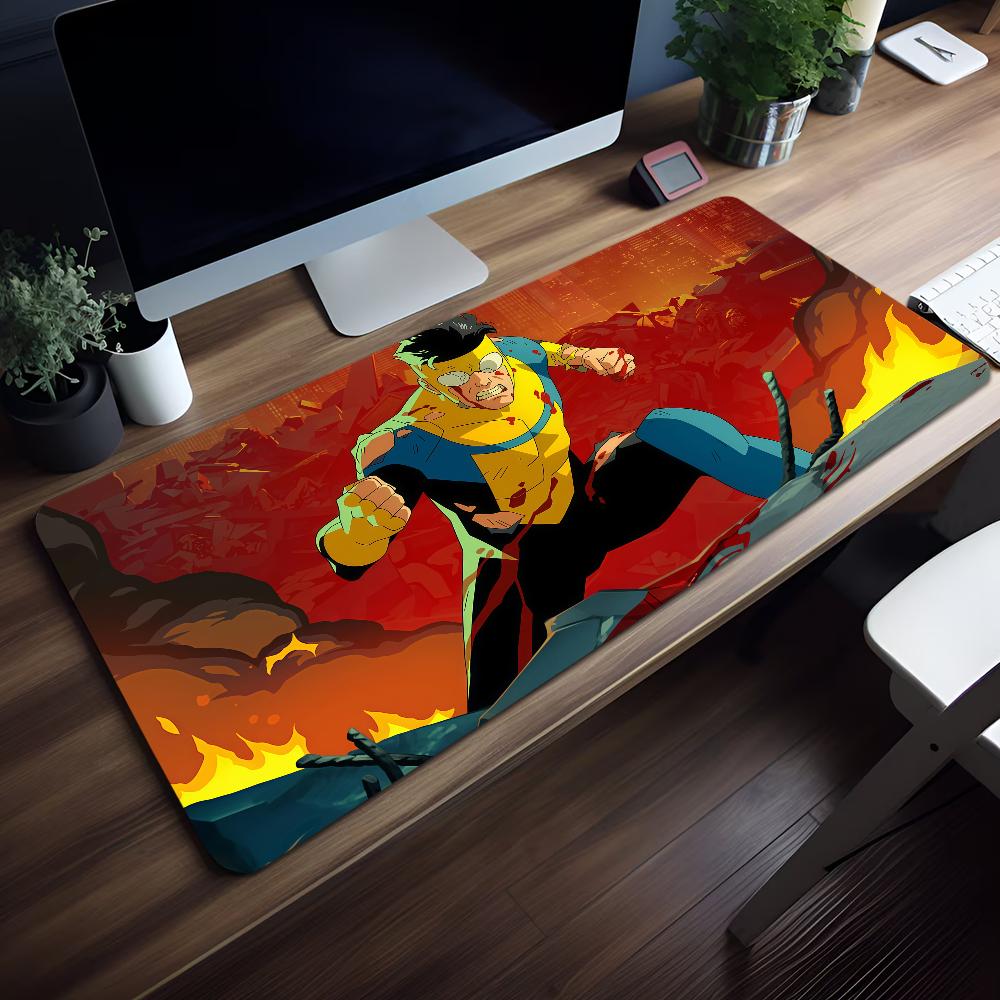 Mouse Pad Superhero Non-slip Lockedge Cartoon Office Student Invincible Gaming Thickened Large Writing Cushion MousePad