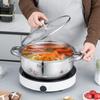 DePolina 304 Stainless Steel Double Layer Steamer & Soup Pot
