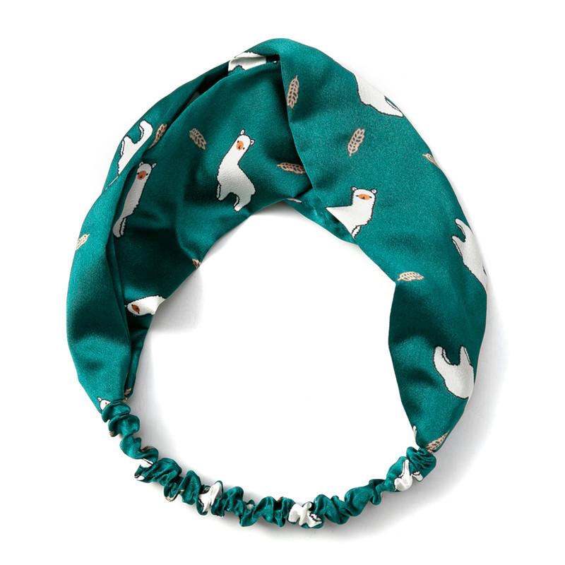 Женские Летние Богемные Повязки для Волос с Принтом, Ретро Кросс Тюрбан, Банданы, Аксессуары для Волос, Повязка на Голову