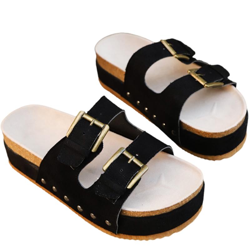 Fashion Flats Women Slippers Fashion Platform Casual Shoes Cozy Walking Woman Sandals 2025 Designer Summer Cozy Beach Zapatillas Mujer