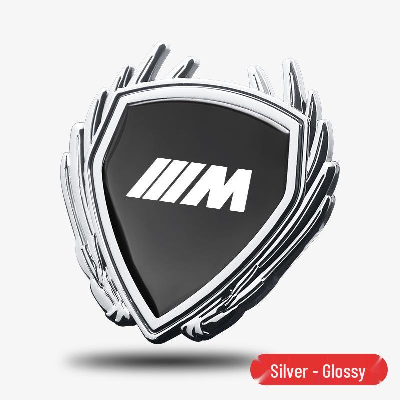 Эмблемы BMW 2 серии: Металлические значки-крылья, Эмблемы на боковые окна, Декоративные наклейки для моделей 225L, 225i, 220i.