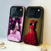 Чехол для телефона Singer S-Sia-T-Titanium для iPhone17 16 15 14 13 12 Pro Max Серый Черный Матовый Лазерный Металлик Аврора Funda
