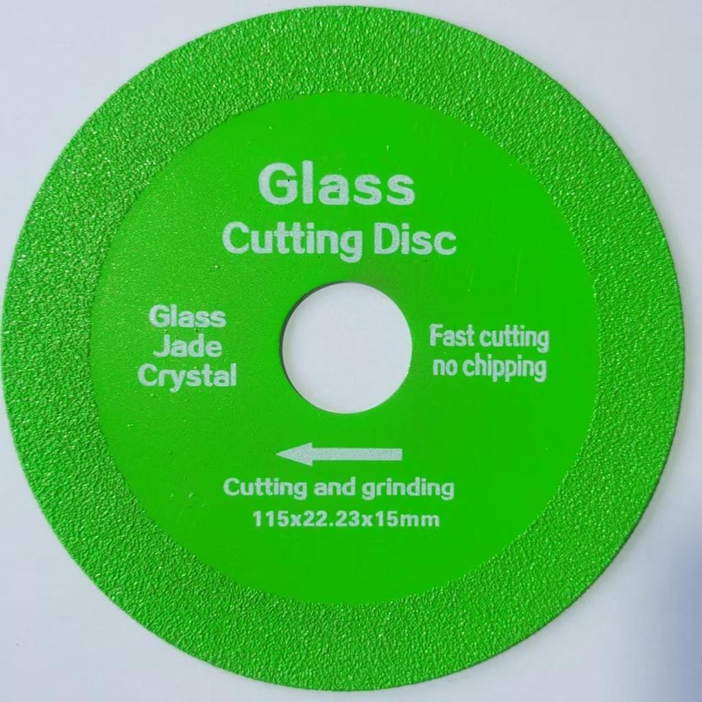 Glass King Tile & Ceramic Cutting Disc - Precision Grinder Blade for Wine Bottles & Jade, No Edge Chipping.