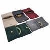 1PCS Velvet Jewellery Pouch Snap Zipper Gift Packaging  Bracelet Necklace Earrings Storage