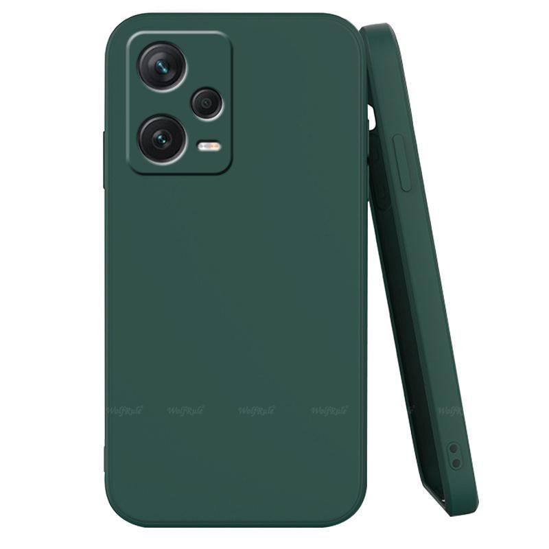 Для Redmi Note 12 Pro 5G чехол Xiaomi Redmi Note 12 Pro 5G Funda Bumper оригинальный жидкий силиконовый чехол Redmi Note 12 Pro 5G