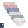 7Pcs/Set Cotton Women Sexy Panties Breathable Cute Bow Girls Briefs 7 Colors Soft Underpants Comfort Female Seamless Lingerie